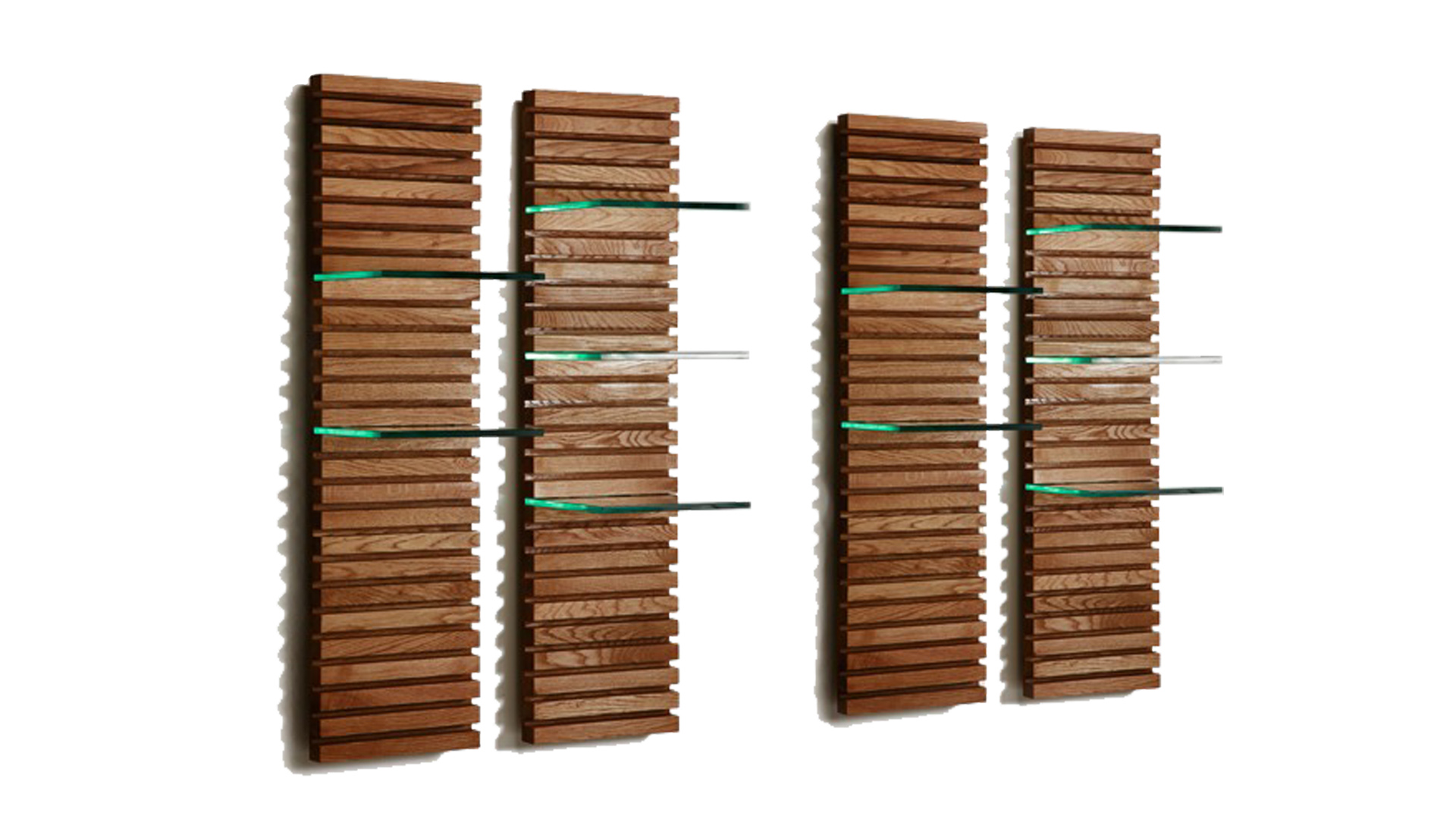 serie 385 WOOD - wall object UUS